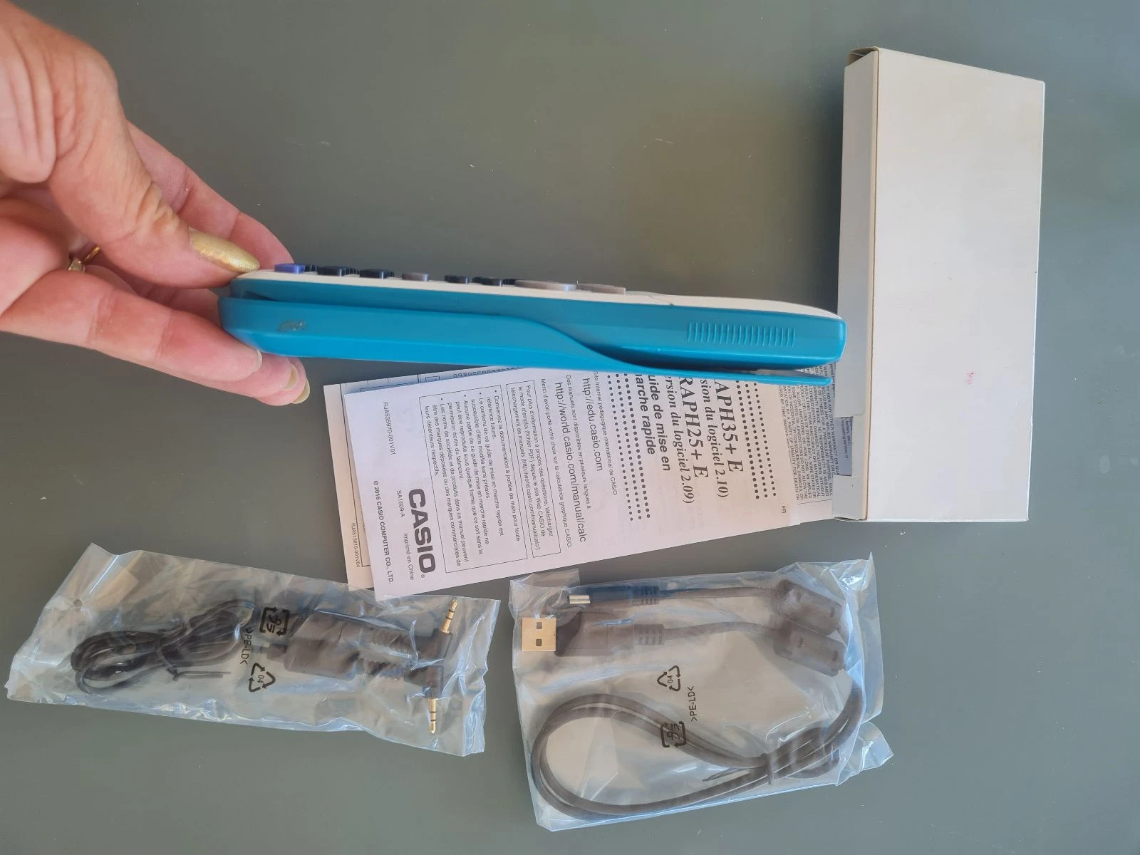 Casio Graph 35E grafische rekenmachine examenmodus 🌺 uitstekende staat – photo 9